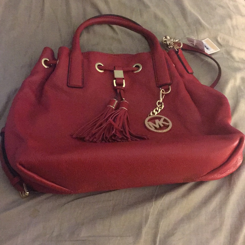 Red Michael Kors Bag
